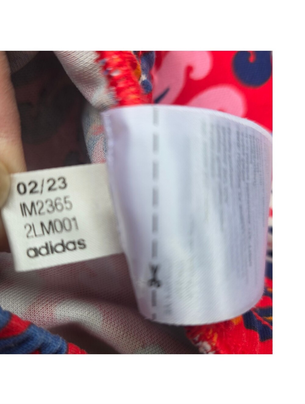 Adidas x FARM Rio Floral Flare Track Pants XL Retro Tropical Athleisure - Picture 14 of 14